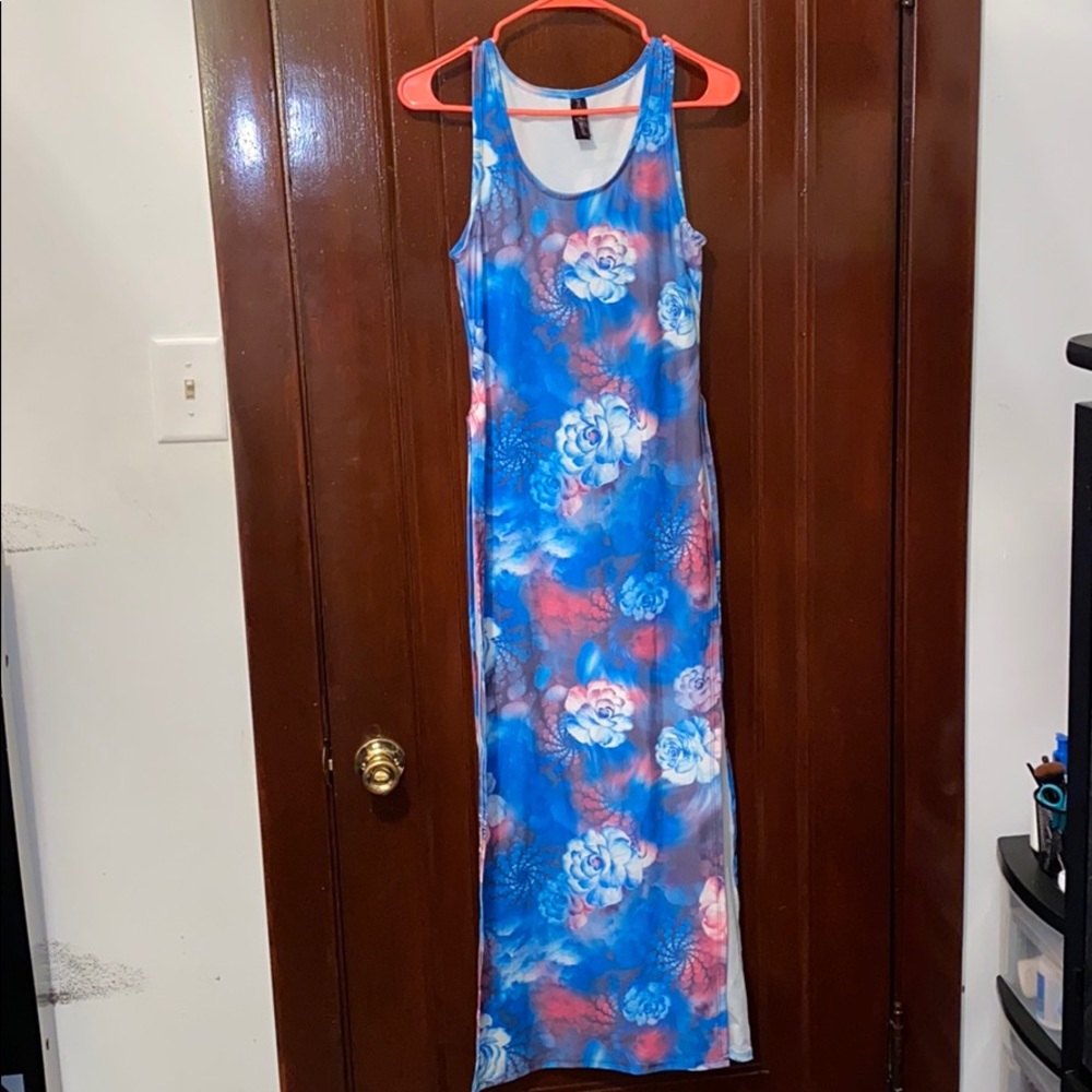Colorful maxi dress